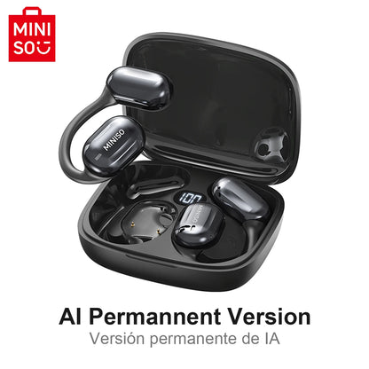 MINISO MS162 Translator Earphones – Face-to-Face Bluetooth Wireless Headset