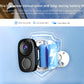 3MP WiFi Surveillance Camera – Battery Powered, Night Vision, Outdoor Security