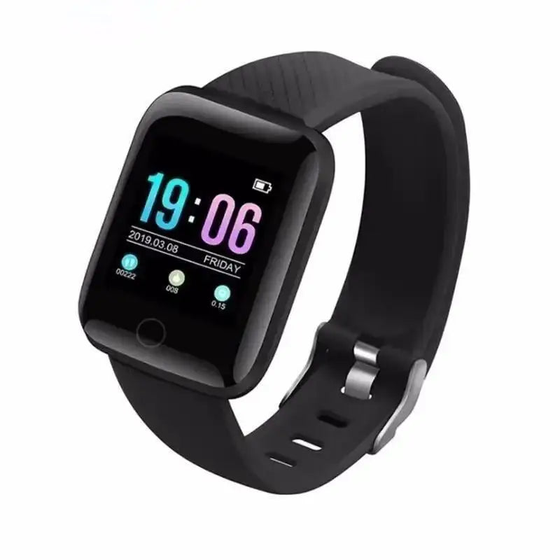 116 Smart Fitness Bracelet – Sport Watch, Music & Message Control, Bluetooth