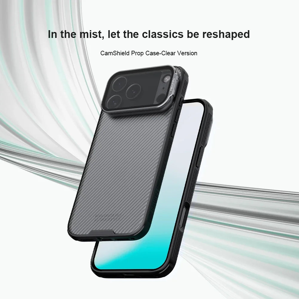 Nillkin CamShield iPhone Case – Camera Protection & Stand (iPhone 17 Series)