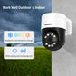 8MP 4K PTZ POE Camera – AI Face Detection, Audio, Night Vision