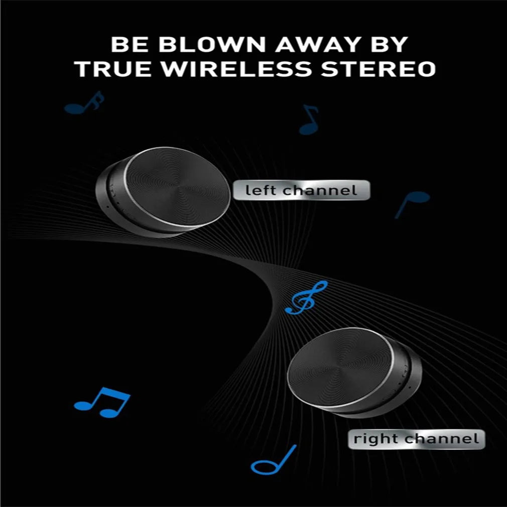 2025 Bone Conduction Bluetooth Speaker – TWS 3D Stereo with FM Radio