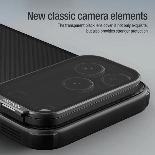 Nillkin CamShield iPhone Case – Camera Protection & Stand (iPhone 17 Series)