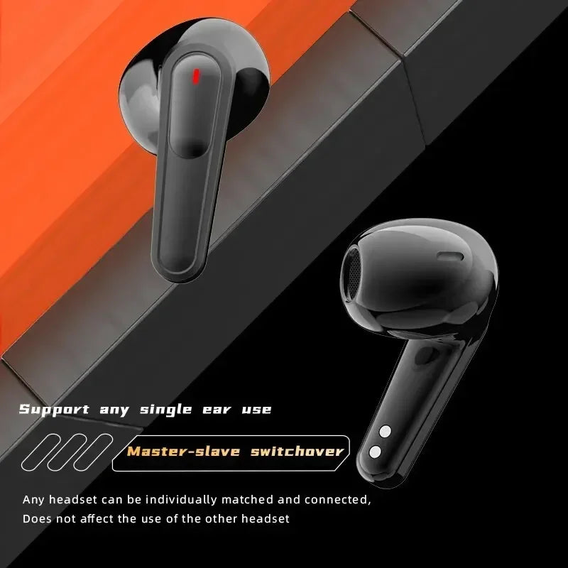 PRO90 Bluetooth 5.3 TWS Earbuds – LED, Stereo, Touch, Noise Cancel