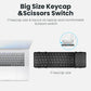 Folding Bluetooth Keyboard with Touchpad – Wireless, 3-Device Support, PU Leather
