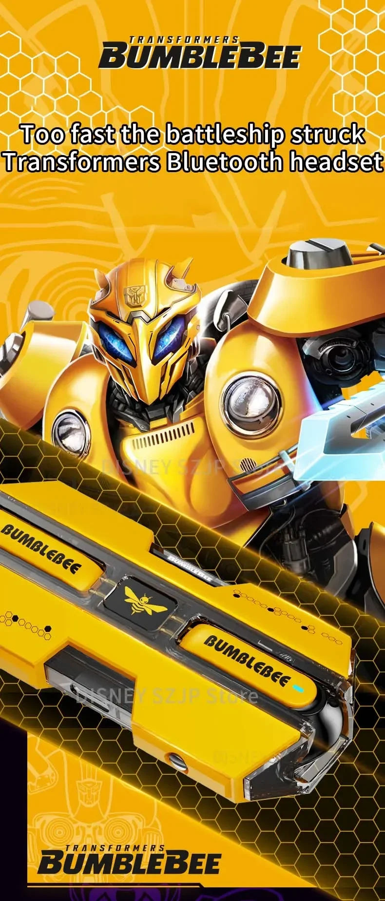 Transformers TF-T01 Bluetooth Earphones – HIFI Sound, Gaming & Low Latency