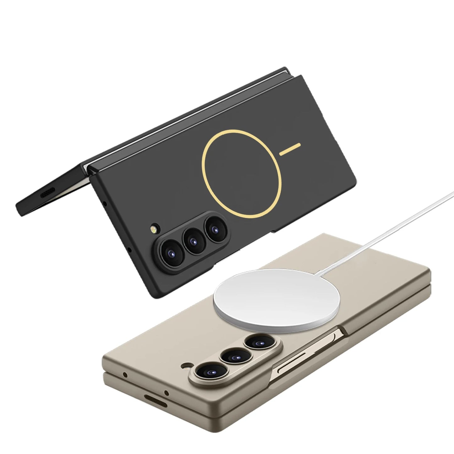 Ultra-Thin MagSafe Case – Samsung Galaxy Z Fold 7 with Screen Protector