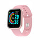 D20 Y68 Smartwatch – Fitness Tracker, Sports, IP67 Waterproof, Android Compatible