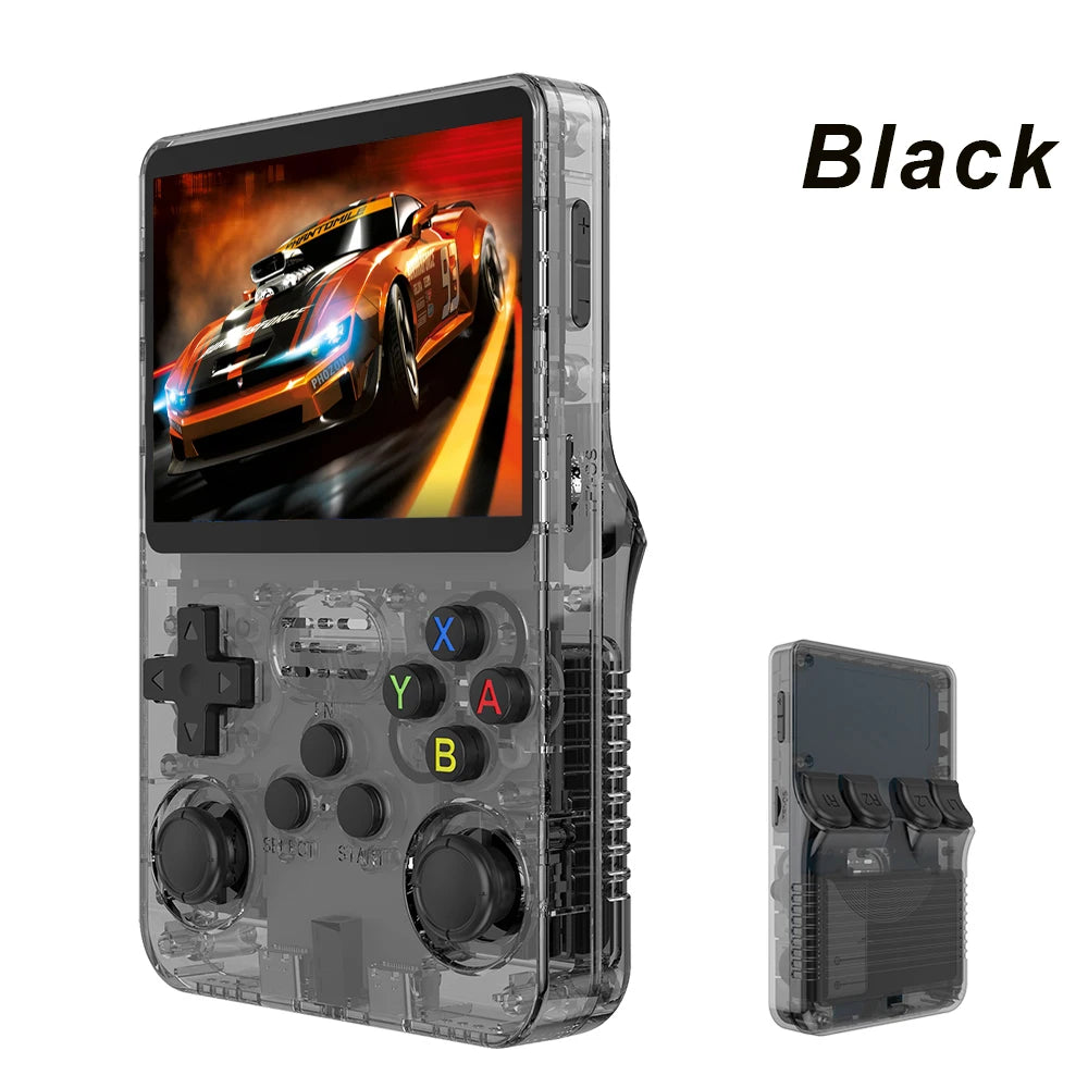 R36S Retro Handheld Game Console – 3.5'' IPS, Linux, 64GB Games