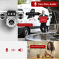 10K 20MP WiFi Security Camera – 4 Lens, 360° PTZ, 16X Zoom