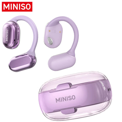 MINISO X39 Wireless Open-Ear Earbuds – Bluetooth 5.4, HiFi Sound, IPX5