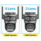 20MP Outdoor WiFi Camera – 4 Lens, 10X Zoom, Auto Tracking