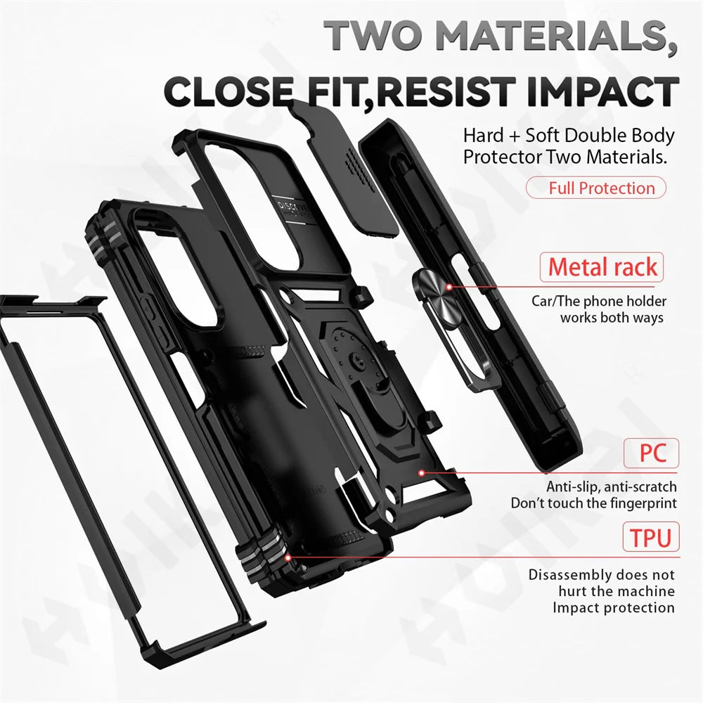 Samsung Z Fold Case – Military-Grade & Camera Guard (Fold 5–7)