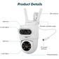 KERUI 5K 10MP Dual Lens WiFi Camera – Smart PTZ Outdoor Security
