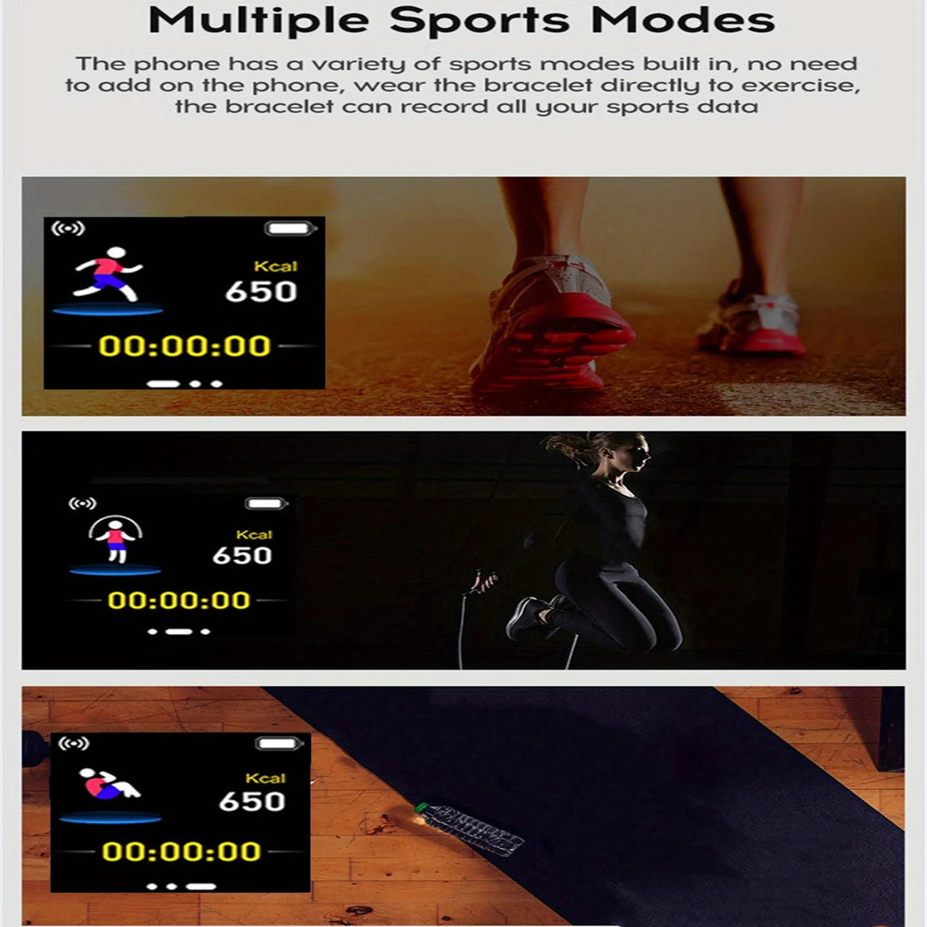 Smart Watch for Men & Women – Bluetooth, Music, Fitness & Health Monitor