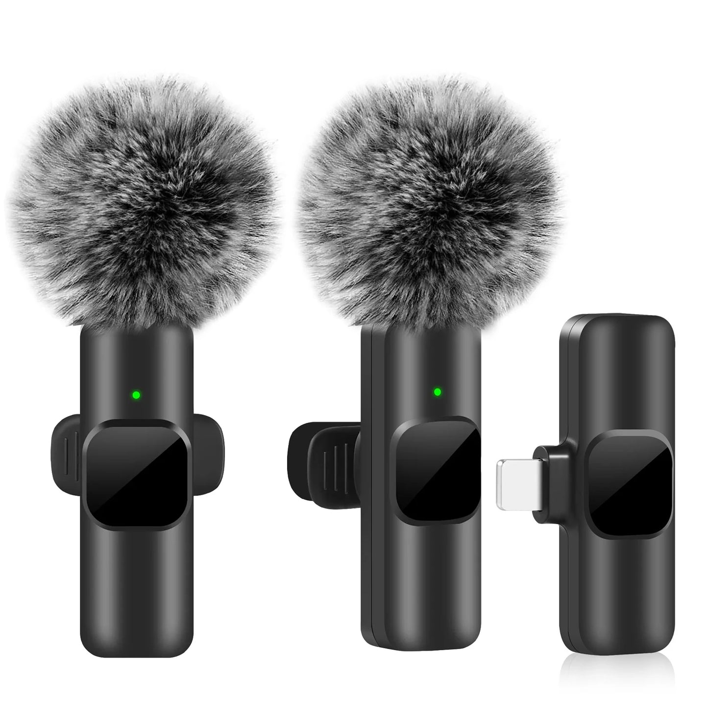 Wireless Lavalier Microphone – Mini Mic for iPhone, Android & Laptop