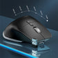 2.4G Wireless Bluetooth RGB Mouse – Rechargeable & Ergonomic