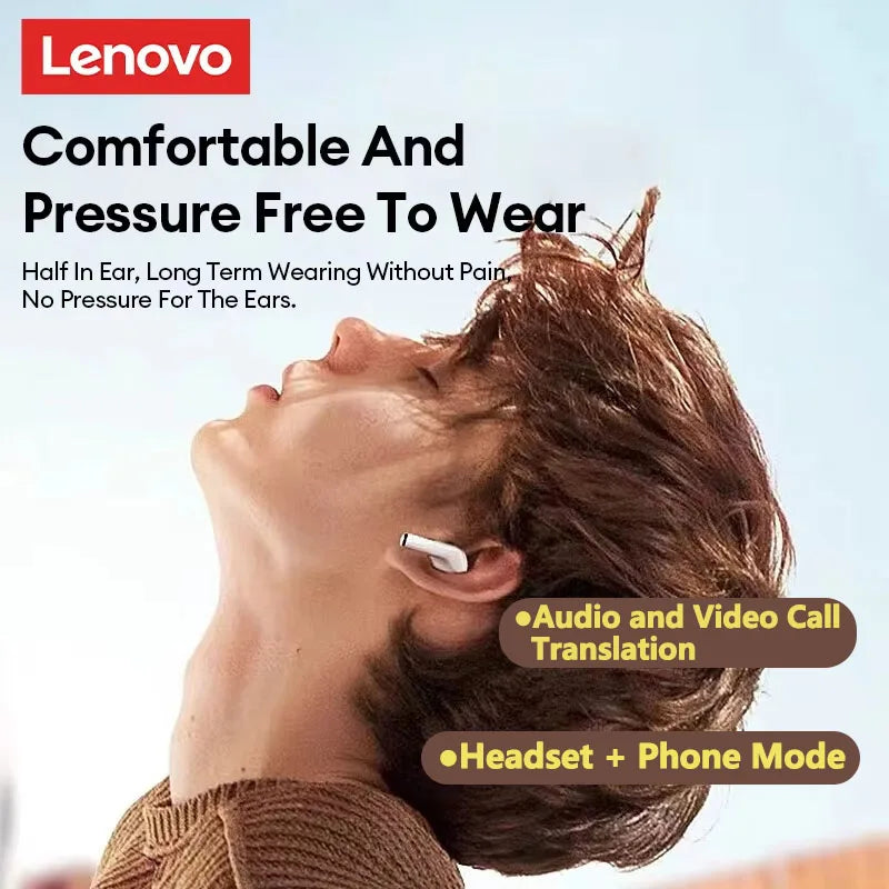 Lenovo LP40 Pro TWS Earbuds – Real-Time Translation, Bluetooth, AI, Travel