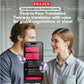 ERAZER XF28 Bluetooth 6.0 Open-Ear Translator Earbuds – Wireless for Travel & Office