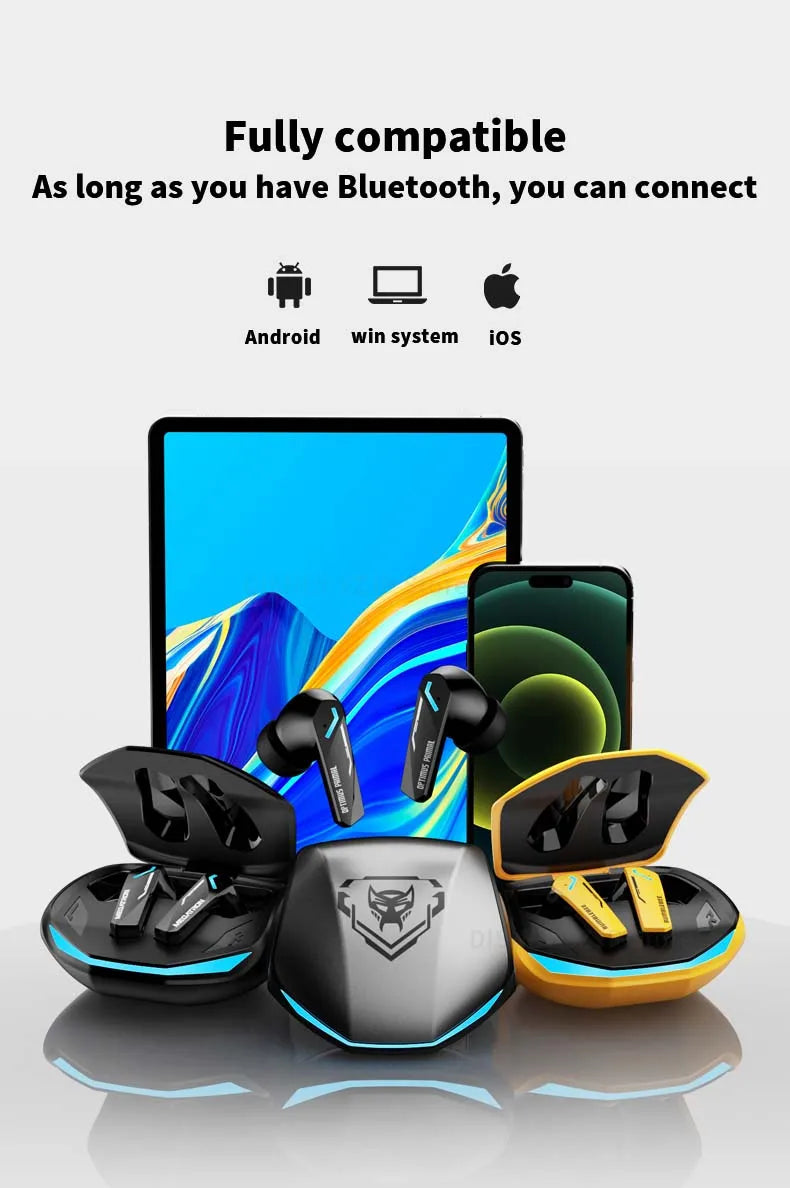 Transformers TF-T10 Bluetooth Earphones – Gaming, Low Latency, Dual Mode