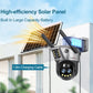 LS Vision V380 Dual Lens Solar Camera – 8MP 4K, 10X Zoom, WiFi/4G