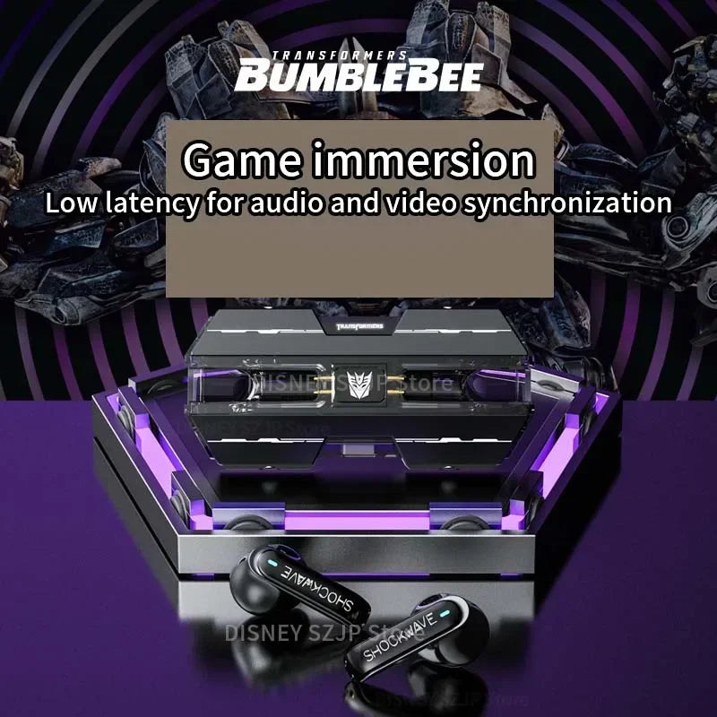 Transformers TF-T01 Bluetooth Earphones – HIFI Sound, Gaming & Low Latency