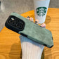 Fashion Fur Leather Phone Case – Full Lens Protection for iPhone 11–16 Pro/Max