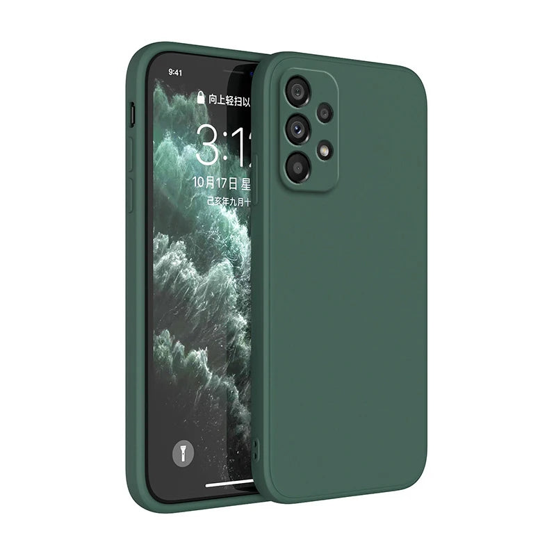 Original Silicone Case – Samsung A13–A73 Series, Camera Protection