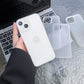 Soft TPU Matte Phone Case – Transparent Cover for iPhone 11–17 Series
