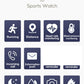 Smart Watch for Men & Women – Bluetooth, Music, Fitness & Health Monitor