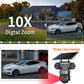 Solar 4G Outdoor Security Camera – 3 Lens, 10X Zoom, Night Vision