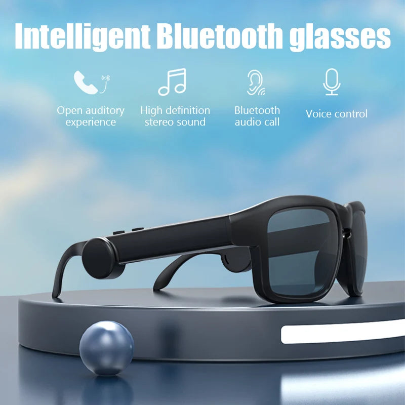Original Bluetooth Glasses – Sports Driving Sunglasses with Wireless Headset