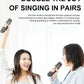 Portable Dual Mic Karaoke Machine – Bluetooth HIFI Speaker for Home & Party