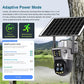 LS Vision V380 Dual Lens Solar Camera – 8MP 4K, 10X Zoom, WiFi/4G