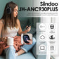 Siindoo JH-ANC930Plus Wireless Headphones – Hybrid ANC, Touch Control, LED Screen