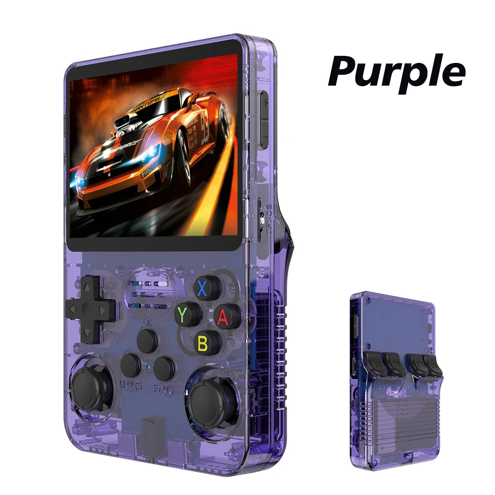 R36S Retro Handheld Game Console – 3.5'' IPS, Linux, 64GB Games