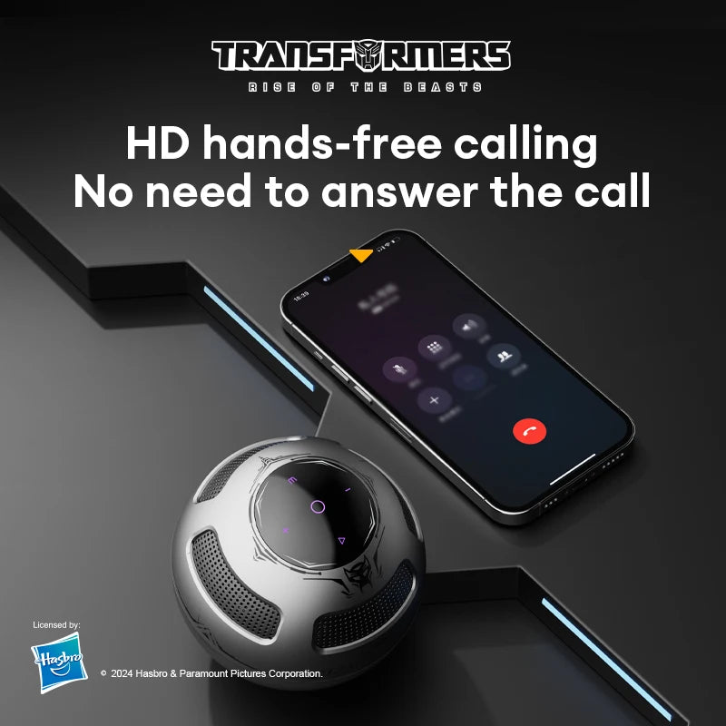 Transformers TF-Y17 Portable Bluetooth Speaker – Long Battery, Stereo Sound