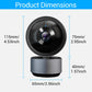 Tuya 5MP WiFi Camera – HD Night Vision, Auto Tracking & 2-Way Audio