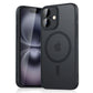 Luxury Magnetic Matte Armor Case – Shockproof, Magsafe iPhone 11–16