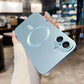 Matte Soft Silicone MagSafe Case – Shockproof TPU for iPhone 11–16 Pro/Max