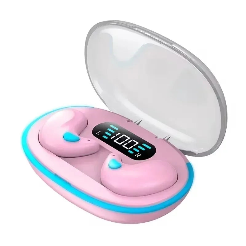 X55 Sleeping TWS Earbuds – Wireless, Stereo, Mic, Waterproof