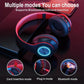 Wireless Bluetooth 5.0 On-Ear Headphones – Stereo, Mic, Foldable for Gaming & Sports