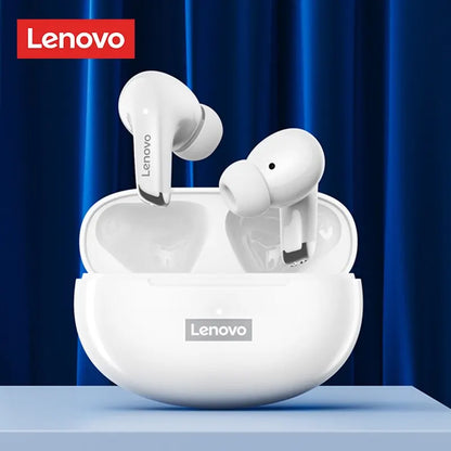 Lenovo LP5 Wireless Bluetooth Earbuds – HiFi, Sports, Waterproof with Mic