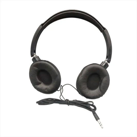Wired Over-Ear Headphones – HiFi Bass, Stereo Music, Adjustable for PC & Mobile