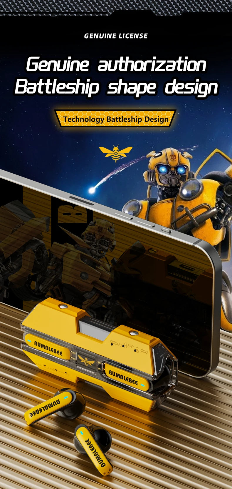 Choice Transformers TF-T01 Bluetooth 5.3 Wireless Earbuds – Gaming & Music