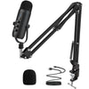 Haomuren USB Streaming Microphone Kit – Cardioid Condenser with Boom Arm