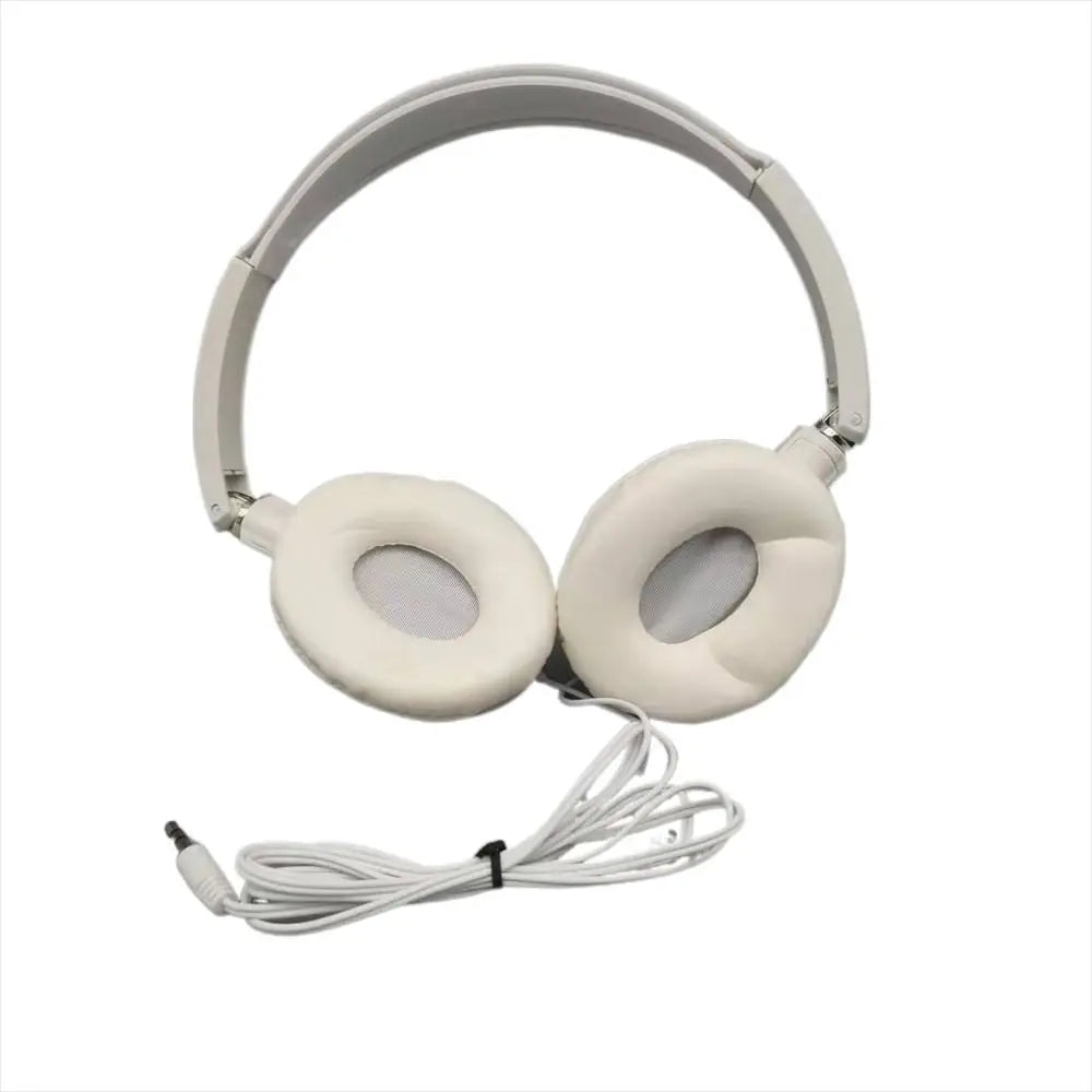 Wired Over-Ear Headphones – HiFi Bass, Stereo Music, Adjustable for PC & Mobile