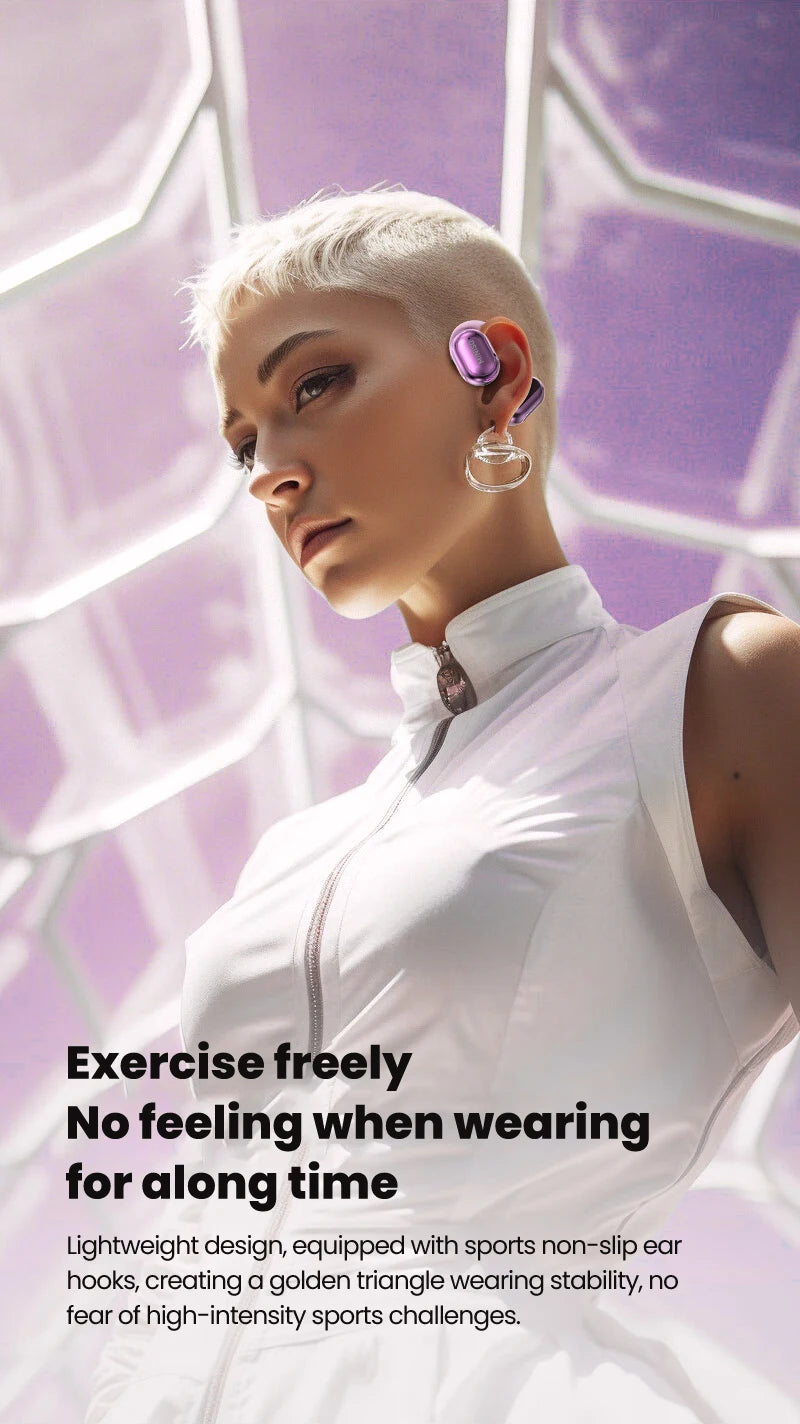 MINISO X39 Wireless Open-Ear Earbuds – Bluetooth 5.4, HiFi Sound, IPX5