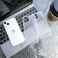 Soft TPU Matte Phone Case – Transparent Cover for iPhone 11–17 Series