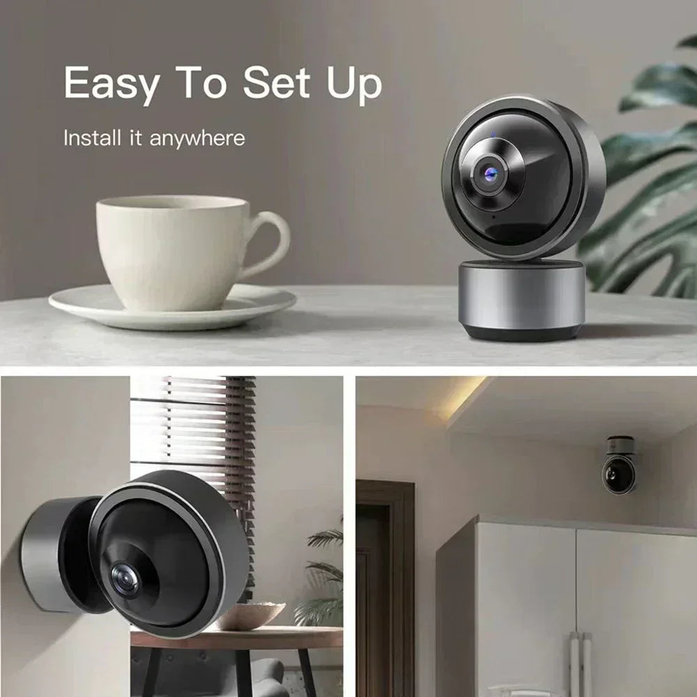 Tuya 5MP WiFi Camera – HD Night Vision, Auto Tracking & 2-Way Audio